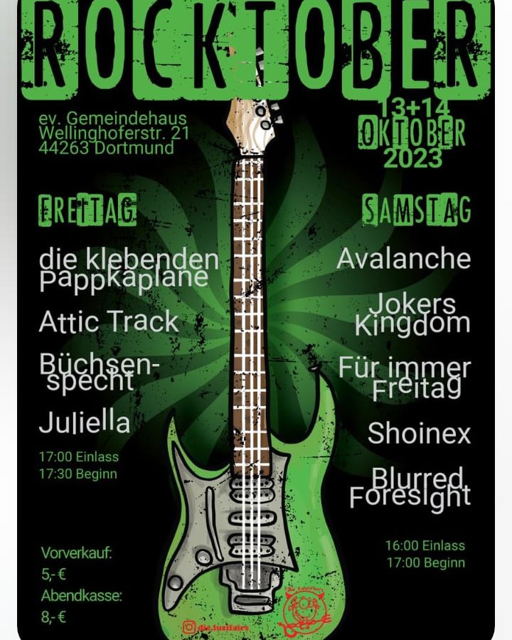 Flyer Rocktober Dortmund
