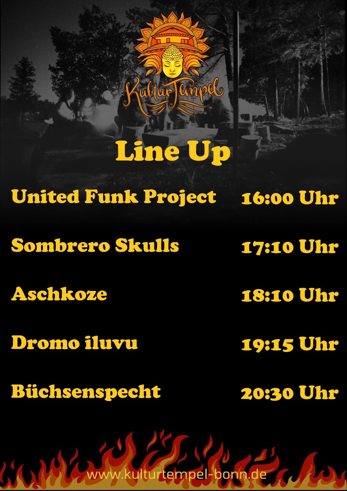 Kulturtempel Sommerfest Line Up 17.08.2024